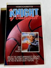 Vintage 1985 A Knight of Basketball With Bob Knight (Bobby Knight) VHS Clamshell