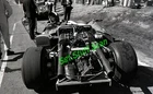 1967 Sports car racing photo negative John Surtees Lola race car Monterey G.P.