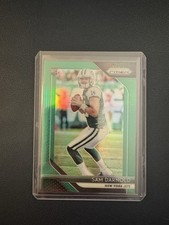 2018 Prizm Sam Darnold #203 Green Prizm Rookie Card RC Jets Seahawks. rookie card picture