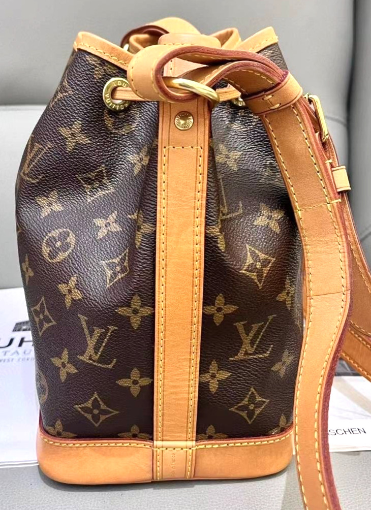 Louis Vuitton Monogram Drawstring Bucket Neonoe b… - image 3