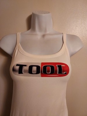 tool band ribbed tank top pill design tool crop top tool shirt  logo  SizexXs-2x