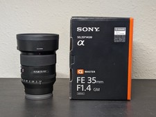 Sony FE 35mm F/1.4 GM G Master Prime Lens - Mint Condition