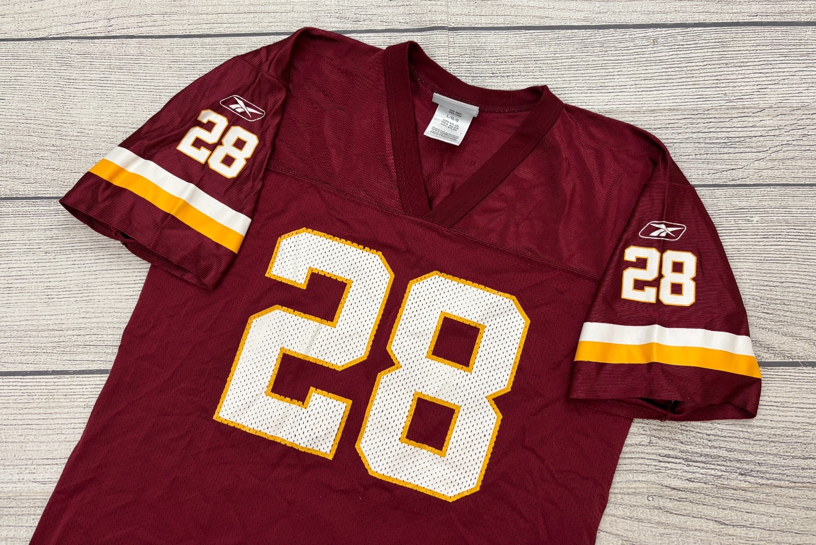 DARRELL GREEN #28 WASHINGTON REDSKINS Youth Sz Large Reebok Home NFL Jersey VTG thumbnail 6
