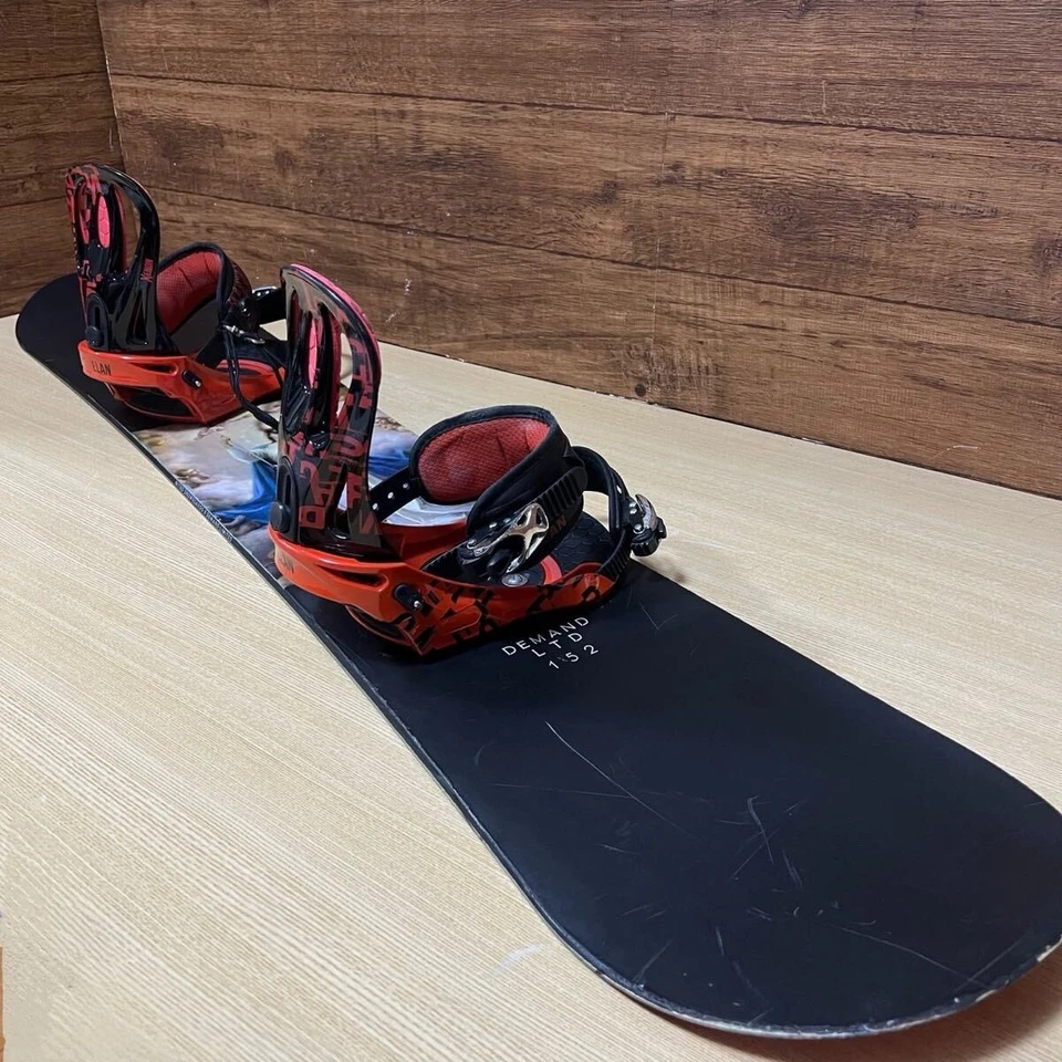 NITRO DEMAND LTD Demand Men's Snowboard Park Board 152cm Double Camber ELAN - Image 3 of 4