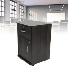 Mobile File Cabinet Office Cabinet with Wheels and Lock Easy to Assemble UK New