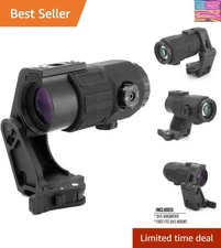 Revolutionary 5X Magnifier with Upside-Down Stowage & Quick Release Compassion