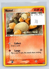 Numel 57/106 Common Emerald Pokemon Reverse Holo Near Mint on eBay