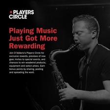 D  Addario Woodwinds - Rico Baritone Sax Reeds - RLA2525 - Strength 2.5, 25-Pack