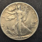 1940 Walking Liberty silver half dollar.EF