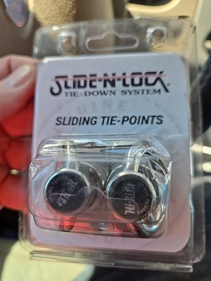 Slide-n-lock Sliding Tie-points  slides into slide and lock channel