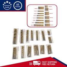 99PCS Drill Bit Set 1.5-10MM HSS Titanium Multi Drill Bits Twist Metal Tools