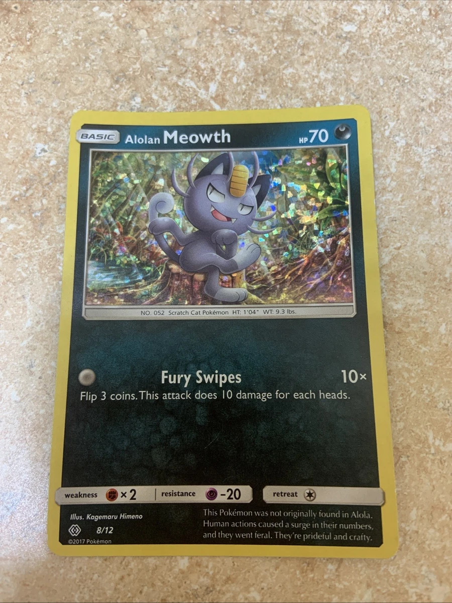 Alolan Meowth 010/012 McDonald's 2019 for sale