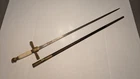 US 1840s Non Comissioned Officer NCO Militia Sword W/Scabbard Civil War American