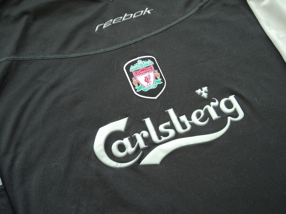 ウェア Rare LIVERPOOL 02-04 AWAY FOOTBALL SHIRT 2002-04 Liverpool Away Shirt - 5/10 - (XS)