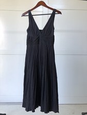 Vintage Marc Jacobs Black Cotton Dress Size 0 Y2K
