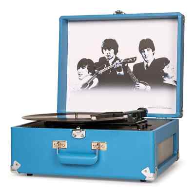 Crosley Anthology Turntable Beatles 'Blue' Model 3 Speed Bluetooth Plattenspieler