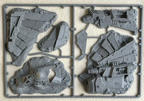 Warhammer 40k Battle For Macragge Crashed Aquila Lander Mint On Sprue 40,000 Oop - Picture 1 of 1