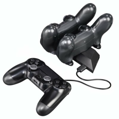 Hama Ladestation Sony PlayStation 4 Slim Pro PS4 Ladegerät Controller Kontroller