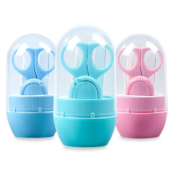 Kit de aseo pinza nasal lima tijera recortadora cortaúñas bebé bebé bebé EE. UU. Foto 2 de 4