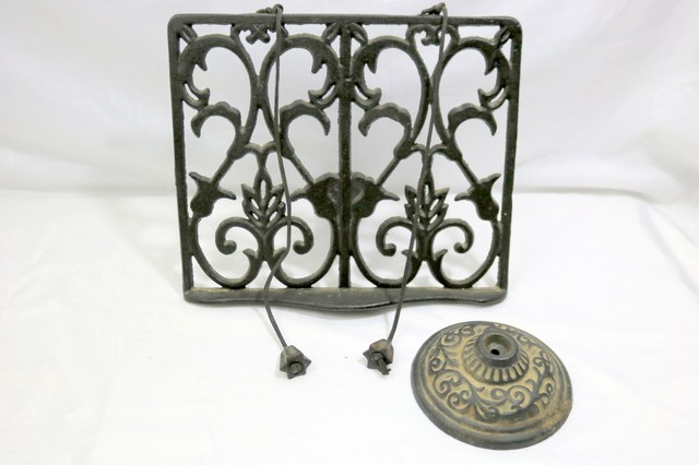 Na Tuscan Scrolling Wrought Iron Decorative Music Stand