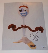 Tony Hale Signed Autographed 11x14 Photo Forky Toy Story 4 BAS Beckett COA 