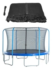 Trampoline Replacement Enclosure Surround Safety Net,Protective Top Ring Netting