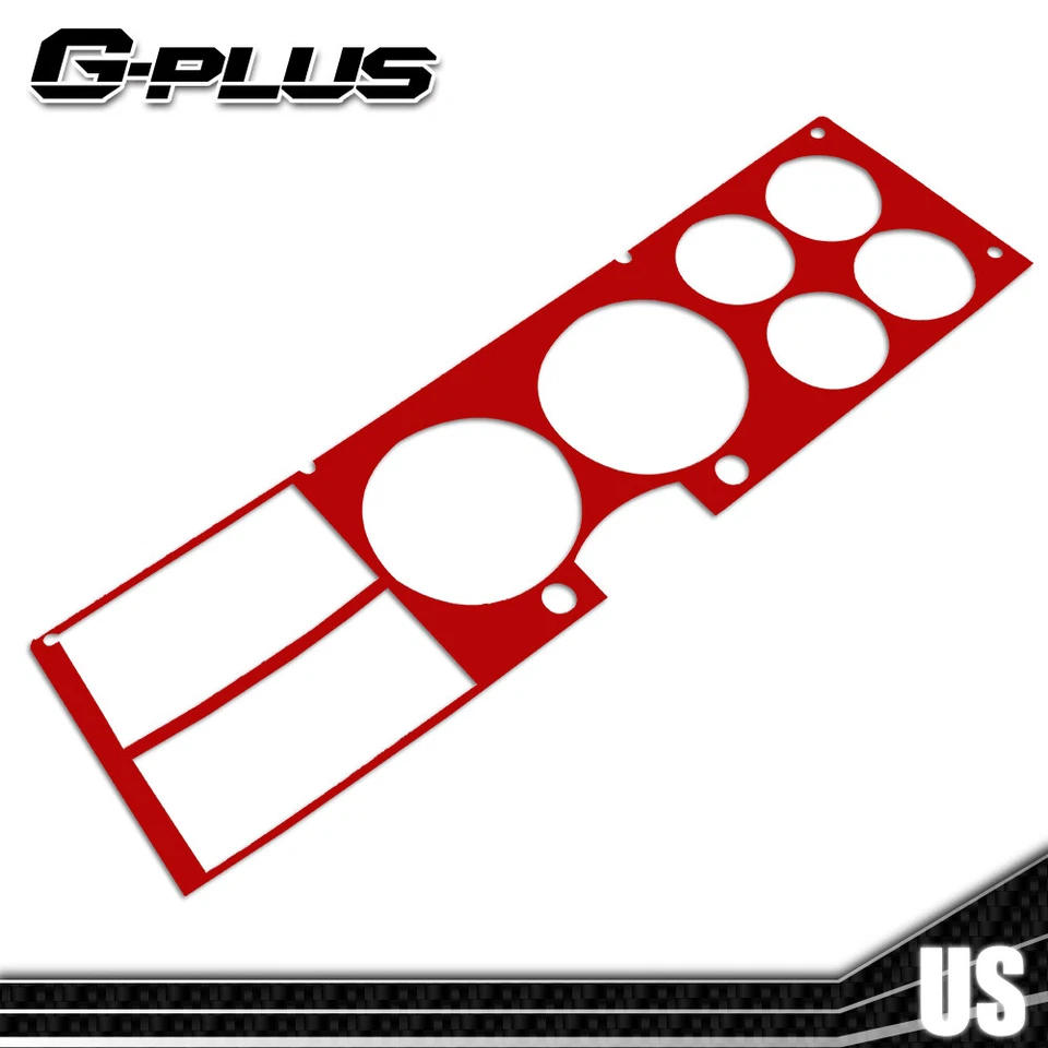 Fit For 81-87 Chevy GMC Truck Blazer Suburban Aluminum Dash Bezel Insert - Image 4 of 4