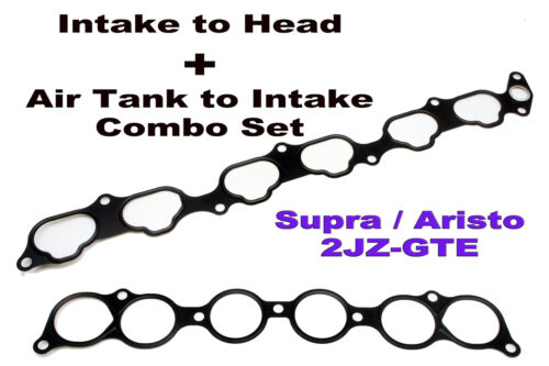 Air Surge Tank to Intake Manifold + Intake Gasket COMBO Fit TOYOTA 2JZ-GTE Supra - 第 1/5 張圖片