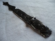 Antyczne okucie drzwiowe z przegubem, kute żelazo SE#27