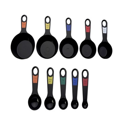 Farberware Professional 10 Piece Plastic Nesting Measuring Cup