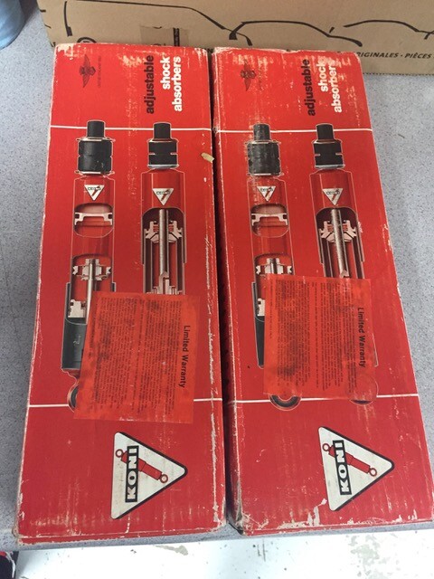 NOS Koni Special "D" Maserati Ghibli Rear Shocks / Last set!