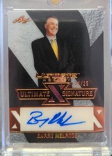 2023 Leaf Ultimate Hockey Ultimate Signature Barry Melrose AUTO /25 #UXS-BM1
