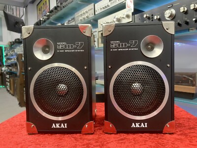 AKAI MODEL SW-7 ☆ ホーンツィーター仕様の希少初代モデル ☆ペア