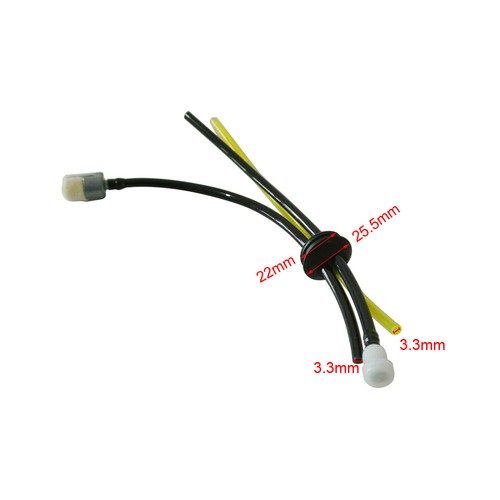 Fuel Line Kit With 3Hole Fuel Gas Tank Grommet For Echo Trimmers Attachment, - Picture 7 of 12