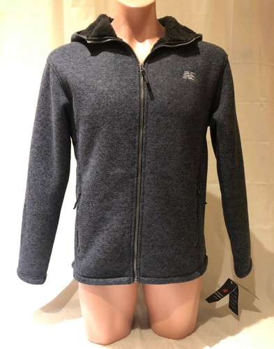 Sweater Fleece Jacket Sherpa liner Size 