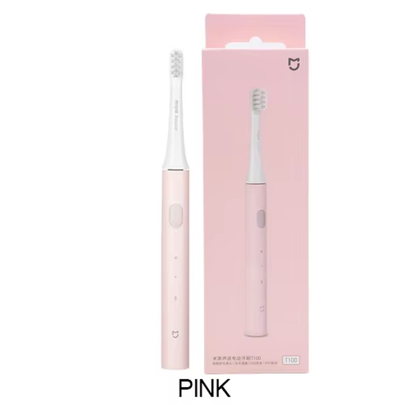 Xiaomi T100 Sonic Electric Toothbrush USB Rechargeable Waterproof Ultrasonic Cleaning-image