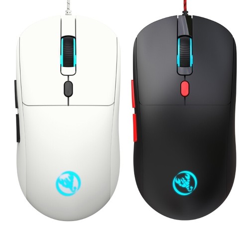 Durability Wire USB Mouse with 6Buttons 3600DPI Optical Sensors for Computers