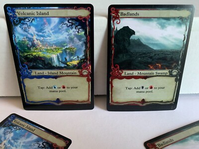 Dual Lands Alternate Art Version Underground Sea Tundra Tropical