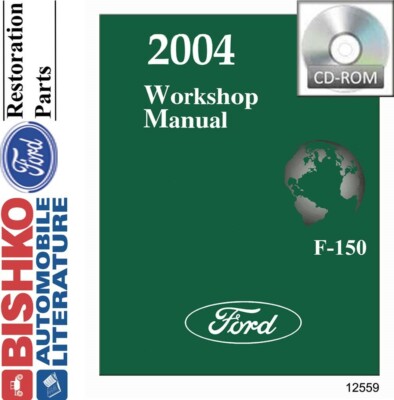 2004 Ford F-150 OEM Service Manual on CD-ROM eBay