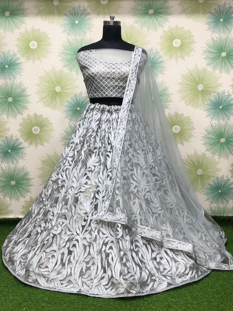 Party wear shop gown and lehenga