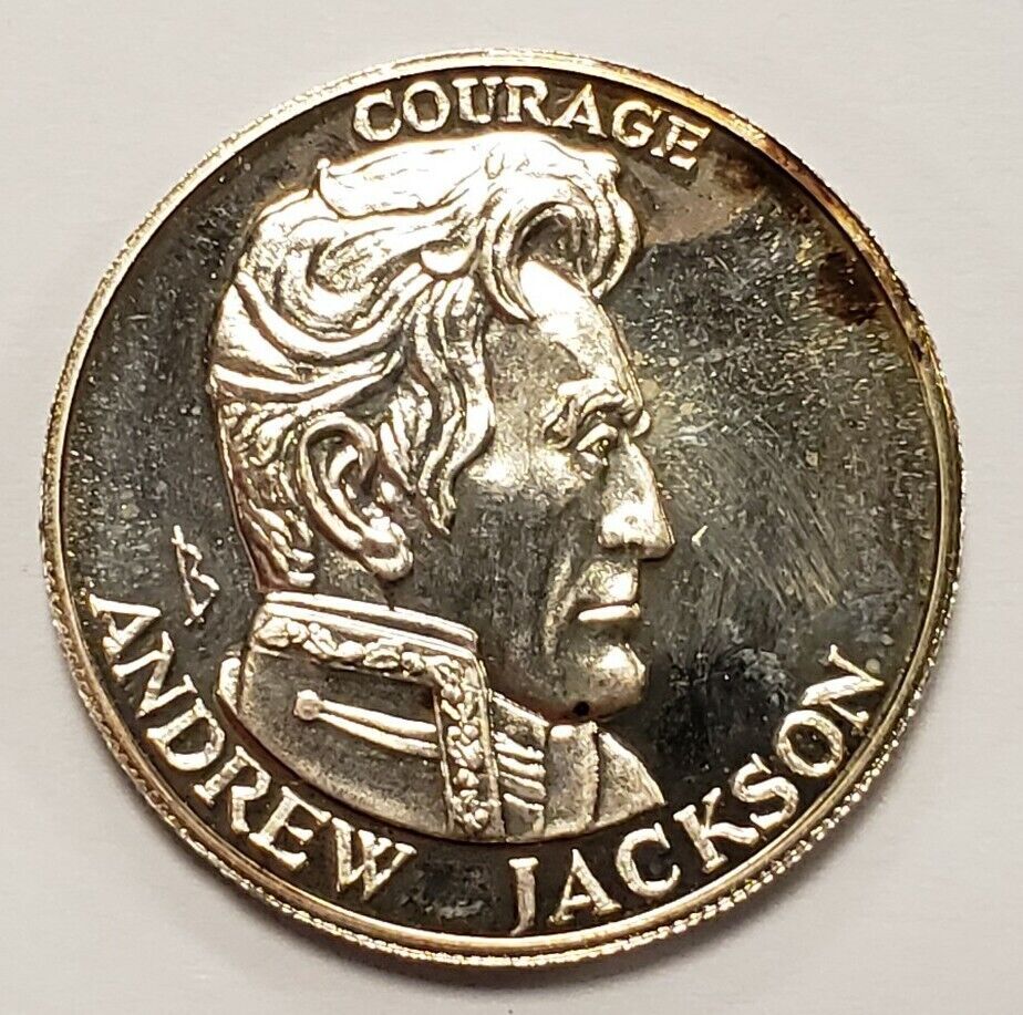 1/2 oz .999 Silver Round - 1994 Andrew Jackson - Liberty Lobby