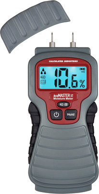 Calculated Industries 7440 AccuMASTER XT Digital Moisture Meter | Handheld |Pin