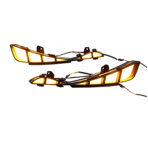 Fit for Avalon 2018-2020 LED Daytime Running Light Fog Lamp with Turn Signal DRL - Picture 3 of 8