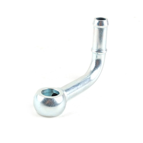 90Deg Front Bent Turbo Water Pipe M14 x 1.5mm to 1/2" For TD05H TD06 GT28R GT30R - Picture 3 of 7