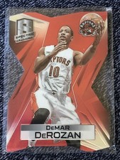 2014-15 Panini Spectra Red Prizm /25 DeMar DeRozan #71 Raptors