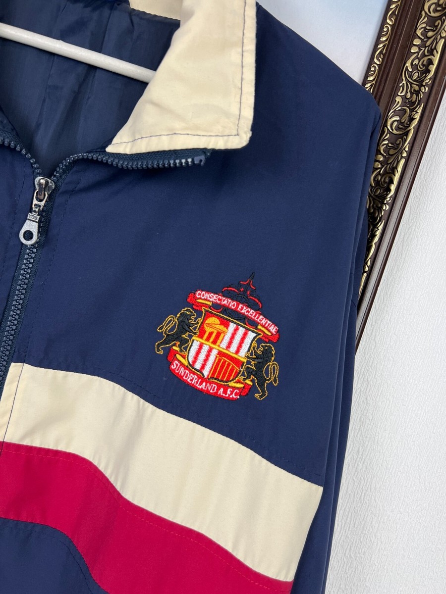 Vintage 90's ASICS Sunderland The Black Cats Football Jacket