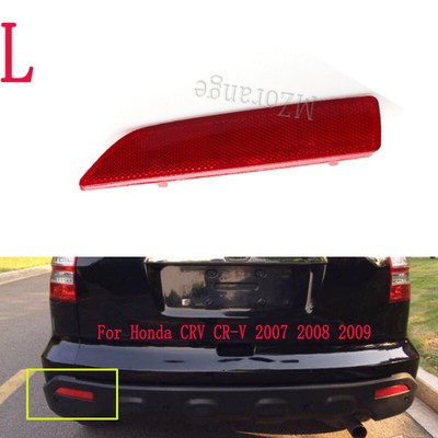 Rear Bumper Left Right Side Lamp Reflector For CRV CR-V 07 08 09