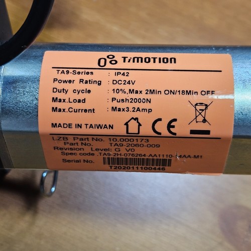 10.000173 TA9-2060-009 La-Z-Boy RIGHT BACKREST motor actuator TiMotion Lazy Part - Picture 6 of 15