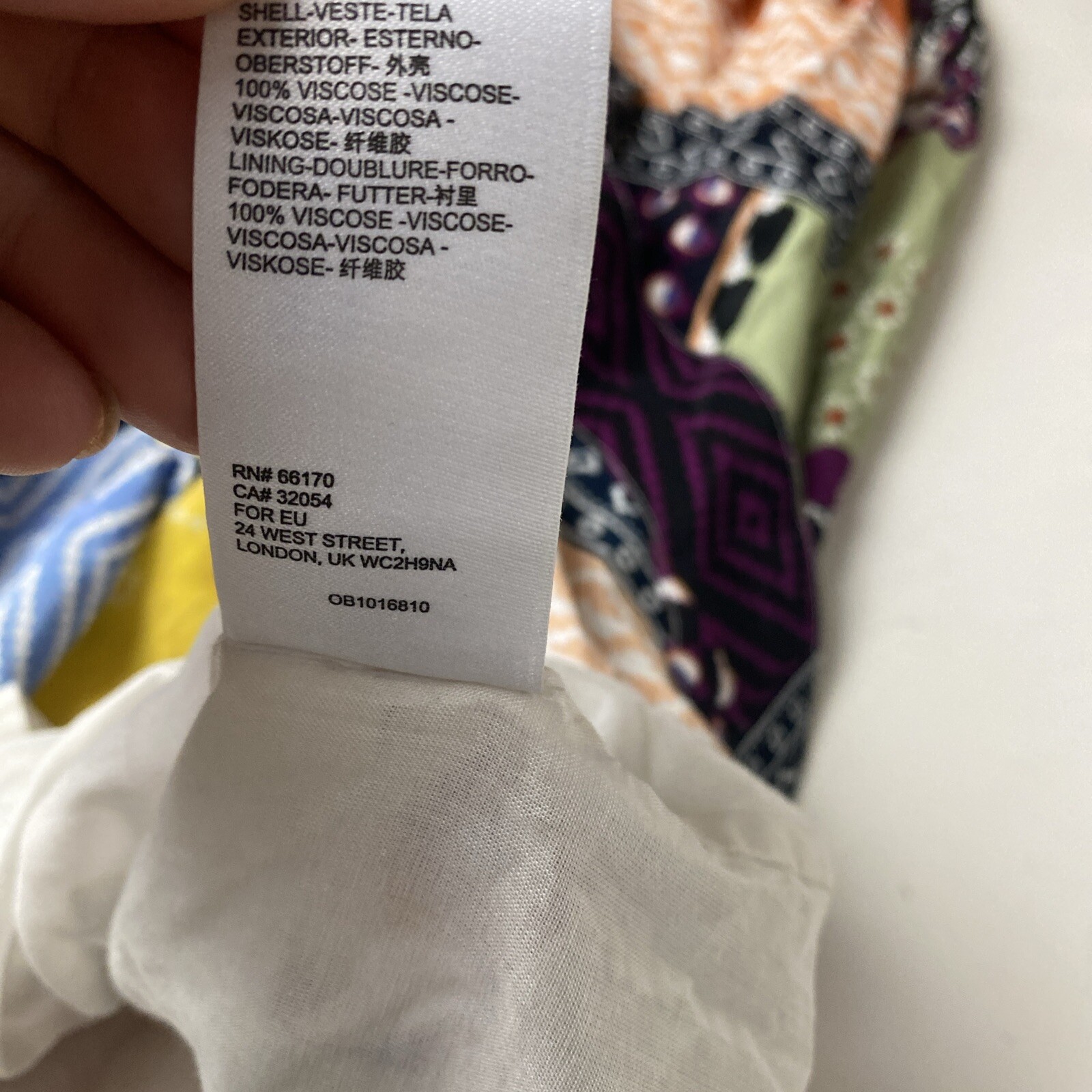 Anthropologie Multicolor Patchwork Style Sleevele… - image 15