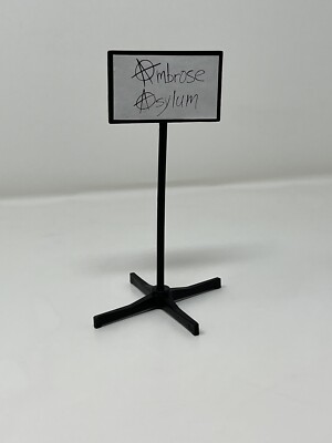 WWE Ambrose Asylum Sign Accessory Mattel Jakks Figure  (SAVE IF YOU BUY 2)